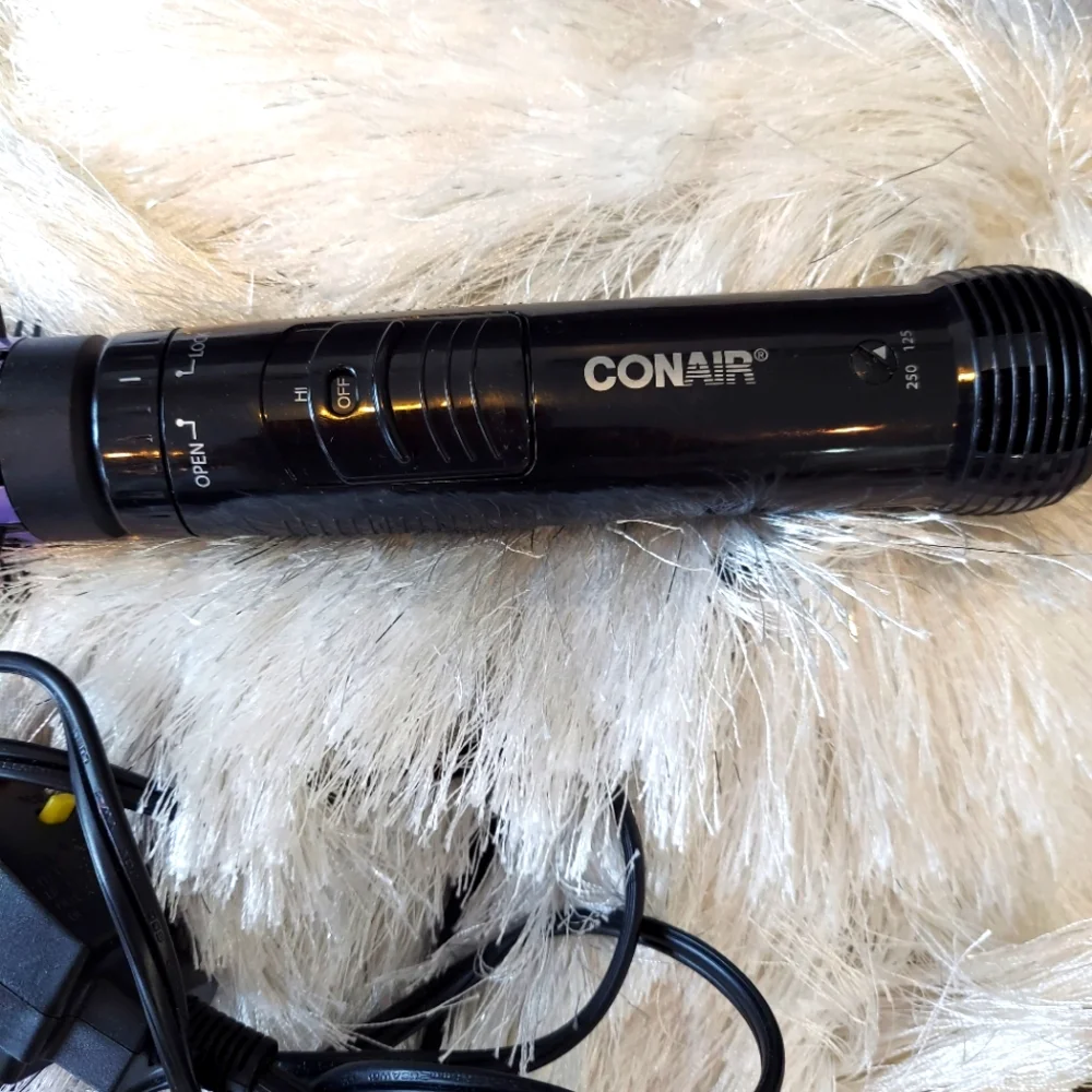 Conair electronic hair styling brush Purple Barrel Very Clean